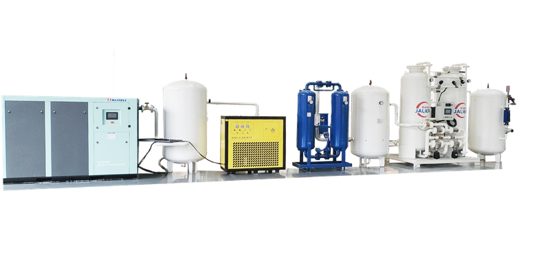 Industrial grade safe nitrogen generator