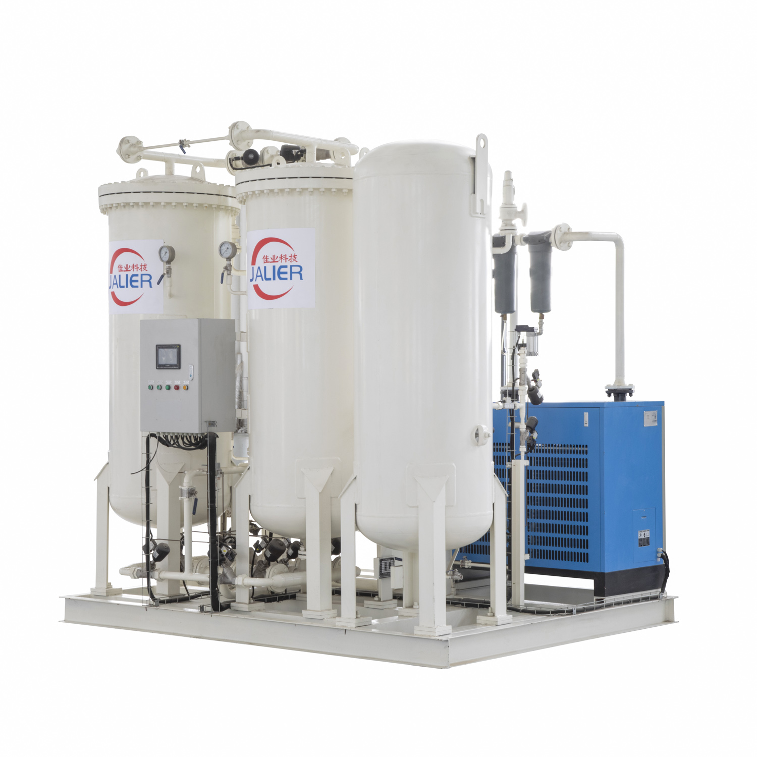 PSA Oxygen Generator Medical Oxigen Making Machine with Filling Cylinder System