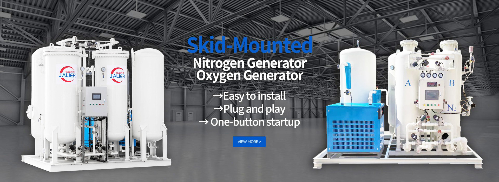 skid-mounted oxygen generator