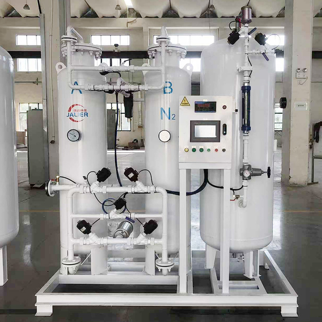 Factory Direct Supply 50Nm3/hr 99.9%purity psa nitrogen gas plant for Cables